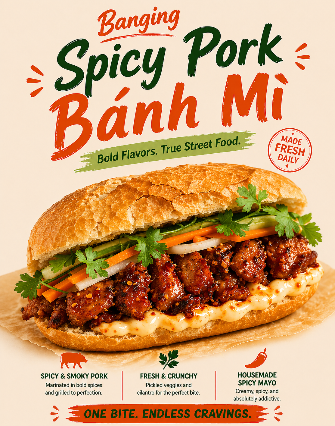 $15 Heo Bánh Mì